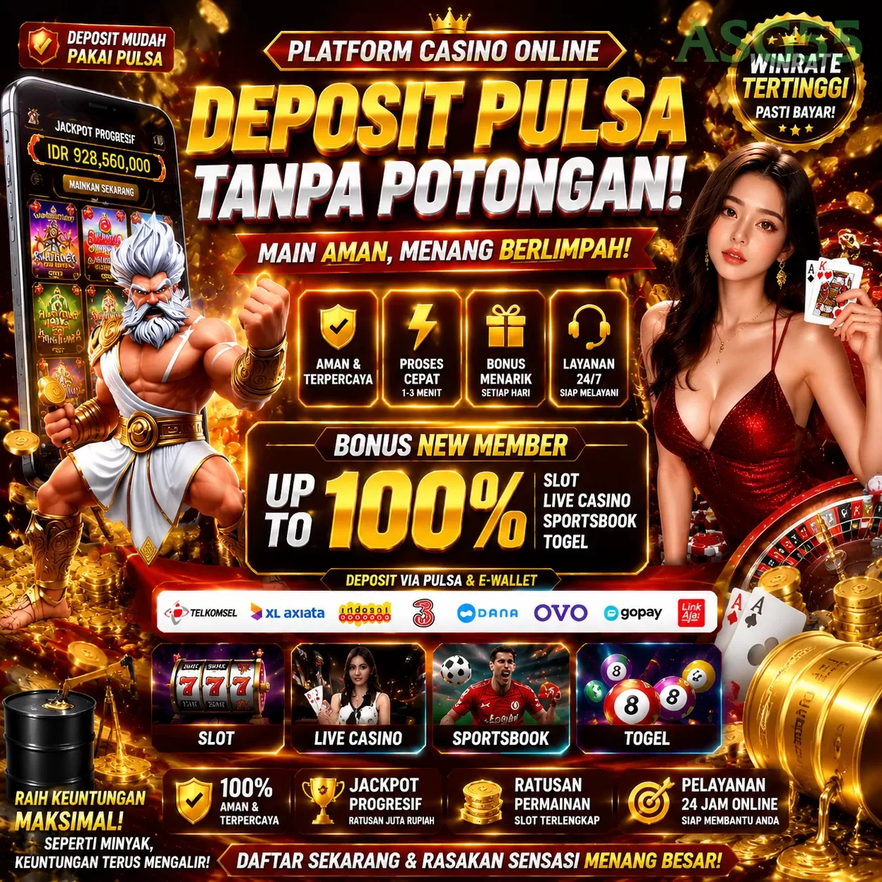 Login asg55 Sekarang Bonus Melimpah